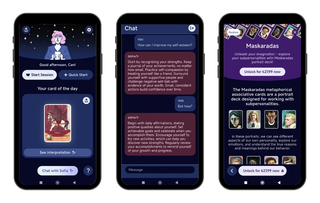 Yapay Zeka Terapist Uygulaması
